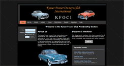 Desktop Screenshot of kfclub.com